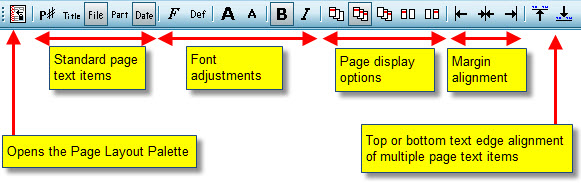Page Text Detail Palette Page Text Detail Palette