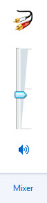Windows 7 volume slider Windows 7 volume slider